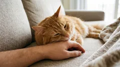 あなたの猫が人間に懐いていることを示す3つの明らかな兆候